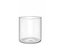 Handcrafts Vase cylindrique en verre avec joli motif pour arrangements floraux et cylindre cadeau