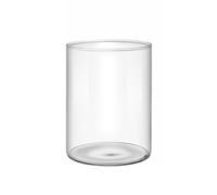 Handcrafts Vase cylindrique en verre avec joli motif pour arrangements floraux et cylindre cadeau
