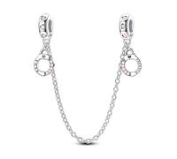 Handcuff Rubber Plug Safety Chain Charm, Charm for Bracelet, Compatible with Pandora Bracelet Neckalce