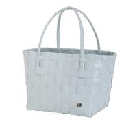 Handed by Sac de Courses Paris Nuageux Gris Sac Panier Tressé Plastique Sac Gris