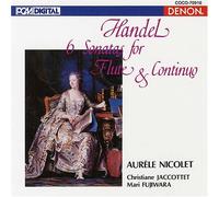 Handel : 6 sonatas for flute & continuo