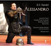 HANDEL: ALESSANDRO HWV21 - LAWRENCE ZAZZO & YETZABEL ARIAS FERNANDEZ & 3 CD NEUF
