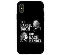 Handel Bach Wordplay Compositeur Classique Humour Coque pour iPhone X/XS