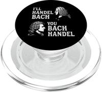 Handel Bach Wordplay Compositeur Classique Humour PopSockets PopGrip pour MagSafe