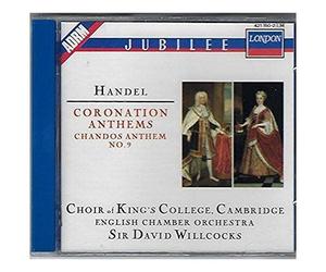 Handel: Coronation Anthems / Chandos Anthem No. 9