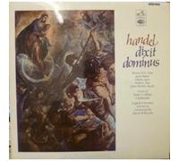 Handel - Dixit Dominnus LP (Vinyl Album) UK His Masters Voice 1966