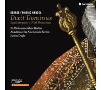 Haendel – Dixit Dominus, Laudate Pueri, Nisi Dominus – CD – Harmonia Mundi