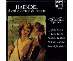 Handel - Duetti e cantate / Nelson ? Jacobs ? Chistie ? W. Kuijken ? Jungh?nel ? Concerto Vocale ? Jacobs by Ren? Jacobs