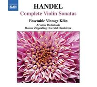 Handel, G.F. – Intégrale des Sonates pour violon – NAXOS Deutschland