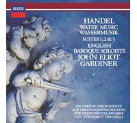 Handel / Gardiner, John Eliot - Handel: Water Music, Music For The Royal Fireworks - UHQCD