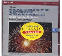 Handel, Leppard, Eco - Fireworks Music / Water Music by Handel, Leppard, Eco (1990) Audio CD