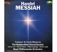 Handel messiah - Sir Charles Mackerras, Huddersfield Choral Society, The Royal Philharmonic Orchestra. 1988 double vinyl lp (not cd)