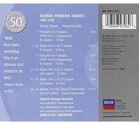 Handel: Water Music Suites; Music for the Royal Fireworks [Compact Disc] NEUF