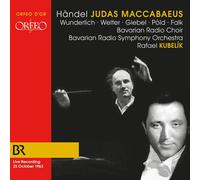Handel / Wunderlich / Bavarian Radio Choir - Judas Maccabaeus [Compact Discs] 2 Pack