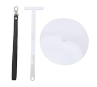 Handgarnhalter Handgarnhalter aus Acryl mit Gummiband 360 Grad Rotation Tragbarer Handgarnhalter für Reisen und Outdoor Aktivitäten 3 Stück Christmas Gifts (Blanche)