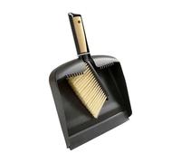 Handheld Brush - Desk Broom and Dustpan Kit for Household | Wooden Grip with Fine Bristles & Lightweight Portable Design for Counter, Crumbs, Pet Litter and Travel 22.5x5.5x33.5cm