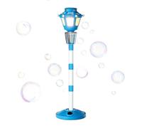 Handheld bubbleMachine Party bubbleBlower Outdoor Summer Toy with Light Effects - Portable Kids bubbleMaker for Fun Events | High Performance bubbleGeneration Design System, LED Light Visual