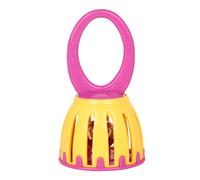 Handheld Cage Bells Educational Toy Baby Music Toy Handheld Rattles For Early Learning Oval Handle Baby Cage Bells