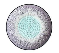 Handheld Ceramic Grating Plate for Garlic Ginger Cheese Foods