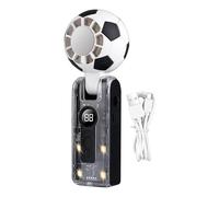 Handheld Cooling Fan, Football Shape Device, Foldable Compact Hand Fan For Spectators Travelers Stadium Concerts Camping Beach Picnic Travel Hygiene Management Accessory Aesthetic Maintenance System