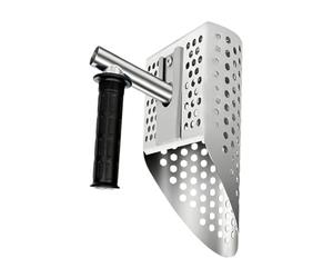 Handheld Digging Tool - 10-inch Heavy Duty Soil Shovel | Stainless Steel Scoop - Metal Detecting Trowel, Target Retrieval Gold Panning Şpade is Perfect for Backyard Park Lakebed Archaeology