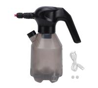 Handheld Electric Foam Sprayer, 2L Portable Rechargeable Cordless Spray Foam Cannon with Adjustable Nozzle for Vehicle Cleaning Kitchen Glass Garden (Grey)