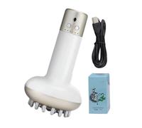 Handheld Electric Scraping Meridian Brush | Heating Health Scraping Device with Microcurrent and Vibration for Effective Cellulite Massage Head, Abdomen, Back, Legs, and Neck