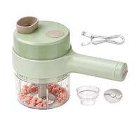 Handheld Electric Vegetable Chopper, Cordless Rechargeable Food Processor | Portable Kitchen Cutting Tool for Garlic, Peppers, Carrots, Onions, Celery and Potatoes, Suitable for Home Cooking, Meal Prep