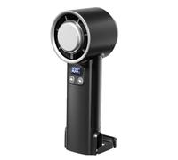 Handheld Fan - 100 Speed Rechargeable Personal Fan | Digital Display USB Portable Cooling Device | 4000mAh Foldable Mini Fans With Strong Airflow | For Travel Vacation Beach Camping Outdoor