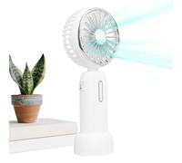 Handheld Fan - 3 Speed Foldable Air Cooler, Outdoor Personal Breeze Generator, Portable Rechargeable Cooling Device | Lightweight Summer Comfort Accessory For Travelers Students Home Travel Camping