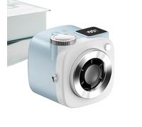 Handheld Fan Camera Shape, Portable Neck Cooling Device, 199 Speed Settings with Adjustable Airflow, Rechargeable Battery, Personal Fan for Travelers Students Home Office Gym Camping Hiking Beach