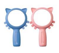 Handheld Feelings Mirror - 5.31x1.77x8.27in Shatterproof Fun Mirror, Multifunctional Calming Anger Management Toy | For Preschool Children Kids Room Daycare Home School Emotional Learningstress Relie