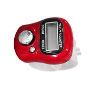 Handheld Finger Clicker - Electronic Tally Counter, LCD Display Ring | Portable Finger Counting Device, Digital Ticker for Goods Crochet Events Workouts Sports School Swimming Men Women Kids