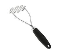 Handheld Food Press - Fruit and Veggie Masher for Cooking | Durable Stainless Steel Manual Ricer Featuring Comfortable Grip and Easy Clean Design for Potato Puree Pumpkin Mash Food Meal Prep