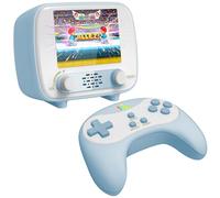 Handheld Game Console, Retro Mini Game Console avec écran 2,8 Pouces, 220 Classic Games intégrés, Jouet de Jeu Portable Rechargeable, sans Wi-FI nécessaire, Cadeau pour garçons et Filles, Bleu