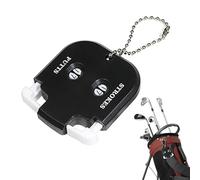 Handheld Golf Counter Clicker - 2.17x2in 2-Digit Score With Chain | Golf Putting Counter, Game Scorekeeper, Scoring Tool For Golfers, Course Practice, Club Play, Outdoor Training, Tournament ,