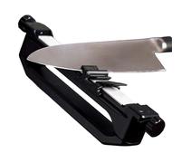 Handheld Knives Sharpener, Angle Guided Outdoor Sharpening Supplies, Manual Knife Sharpening Tool with Durable Build, Kitchen and Workshop Accessory for Apartment, Picnic, Home Cooks, Chefs, Camping