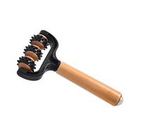 Handheld Massage Roller, Wooden Massager, Neck Massager Tool | Manual Body Massager For Women Men Runners Athletes Fitness Lovers Weightlifters Dancers Home Office Apartment Salon Gym