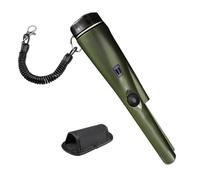 Handheld Metal Detector - Pinpointer Finder Tool, High Accuracy Detection System, Portable Compact Design, Professional Tester Device | Treasure Hunting Accessories Kit, Outdoor Equipment