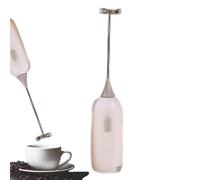 Handheld Milk Frother - Drink Frother Hand Held For Milk, Multifunctional Household, Wand With Stainless Steel Head Electric Whisk Beater ForMilk Froth Eggs Sauce Coffee LatteDurable Service: