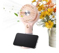 Handheld Misting Fan 21cm 4 Speeds USB Rechargeable Desk Humidifier
