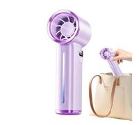 Handheld Misting Fan | Silent Adjustable Wind Speed | Spray Water Mist Fan