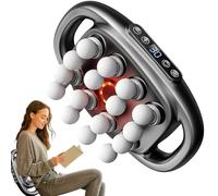 Handheld Muscle Massager, Deep Tissue Percussion, High-Intensity Vibration, Long-Lasting Battery Lightweight, Ergonomic Grip, Home, Gym, Offices, 7.9inches 8 Heads