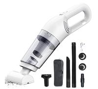 Handheld Pet Vacuum - 5000Pa Cordless USB Rechargeable Hair Removal Tool | Compact Cleaner with Strong Suction for Dogs, Cats, Car Seats, Home Furniture, Sofas, Beds, Mattresses, Carpets, Office Desks