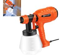 Handheld Pistolet à peinture électrique - Gobelet de 1000 ml - Débit de peinture réglable pour une couverture uniforme - Idéal pour murs, plafonds, sols, bois et métal - Utilisation professionnelle et