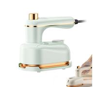 Handheld Portable Steam Iron, 2025 New Portable Steamer for Clothes, 2-In-1 Steamer and Iron, Travel Steamer for Clothes, with 50ml Water Tank (Green)