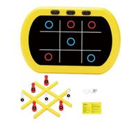 Handheld Puzzle Console, Table Brainteaser Games, 5-in-1 Handheld Electric Board Game, Interactive Educational Toy, Portable and Battery Operated, Compact Travel Activity for Kids