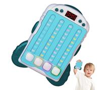 Handheld Puzzle Game Machine-Electronic Music Rhythm Playing Machine, Handheld Puzzle Fast Press Music Rhythm Game Console | Réagit rapidement aux jouets avec plusieurs modes pour la Natimie