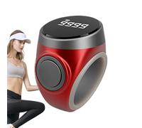 Handheld Ring Counter - 4 Digit Clicker, Manual Tally Counting Device, Digital Tasbeeh Tool | Knitting Projects, Crochet , Coaching Practice, Classroom Counting, Sports Tracking, Portable Hobb