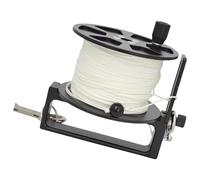 Handheld Rouleau de plongée pour grottes avec 100 m/120 m/160 m ligne haute résistance pour explorateurs sous-marins techniques et professionnels avec poignées de plongée sous-marines